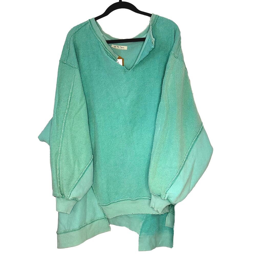 Free People – We The Free The Band Pullover – Mint Green – S - Picture 2 of 5